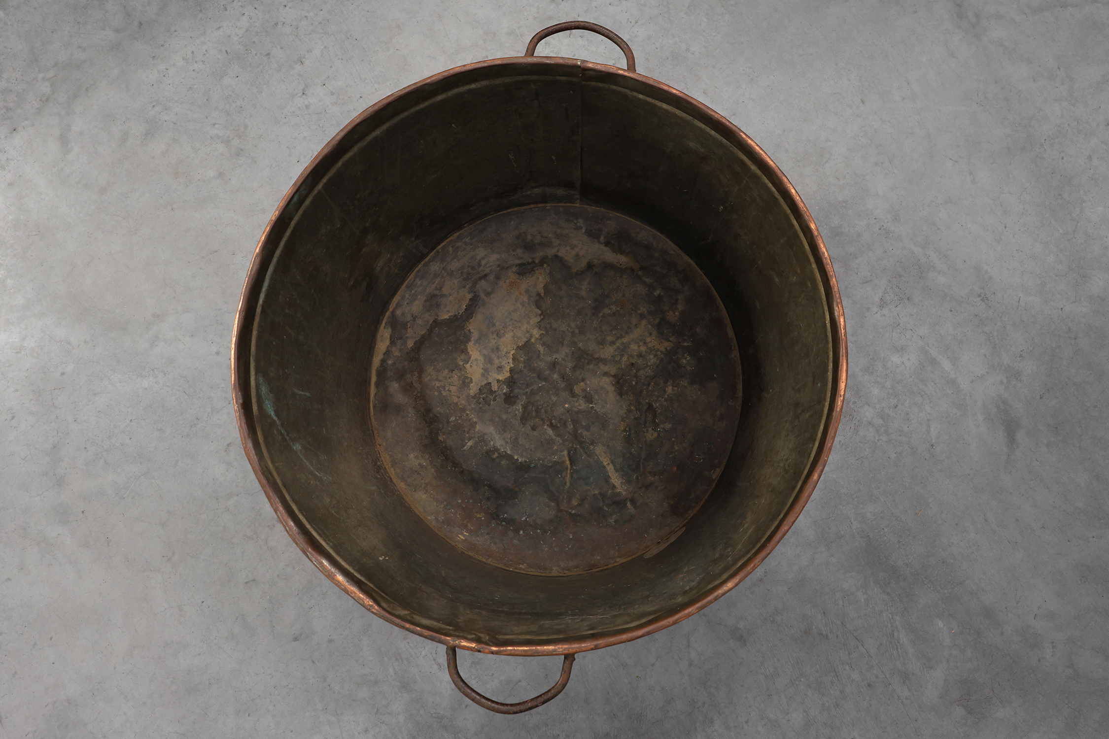 Large Copper Brew Kettle or chimney pot, France ca. 1820thumbnail